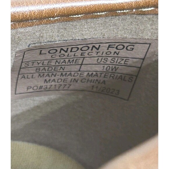 London Fog Ballet Flats Sz 10 Brown Comfortable Slip On Shoes Classic Minimalist - Picture 10 of 10